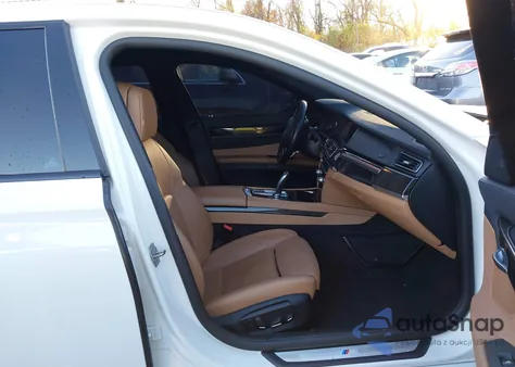 2013 BMW 740Li xDrive from USA, damaged, VIN WBAYF4C59DDE23772